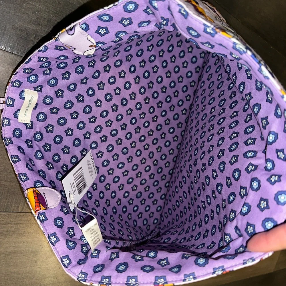 Vera Bradley Purple Butterflies Laptop Case Cover Pouch NWT